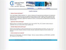 Tablet Screenshot of centrodeensayos.com